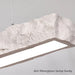 Nordic Minimalist Wabi-Sabi Wind LED Strip Restaurant Pendant Lights Home Decor Dining Room Bar Chandelier Hanging Lamp Fixtures - DWHOME