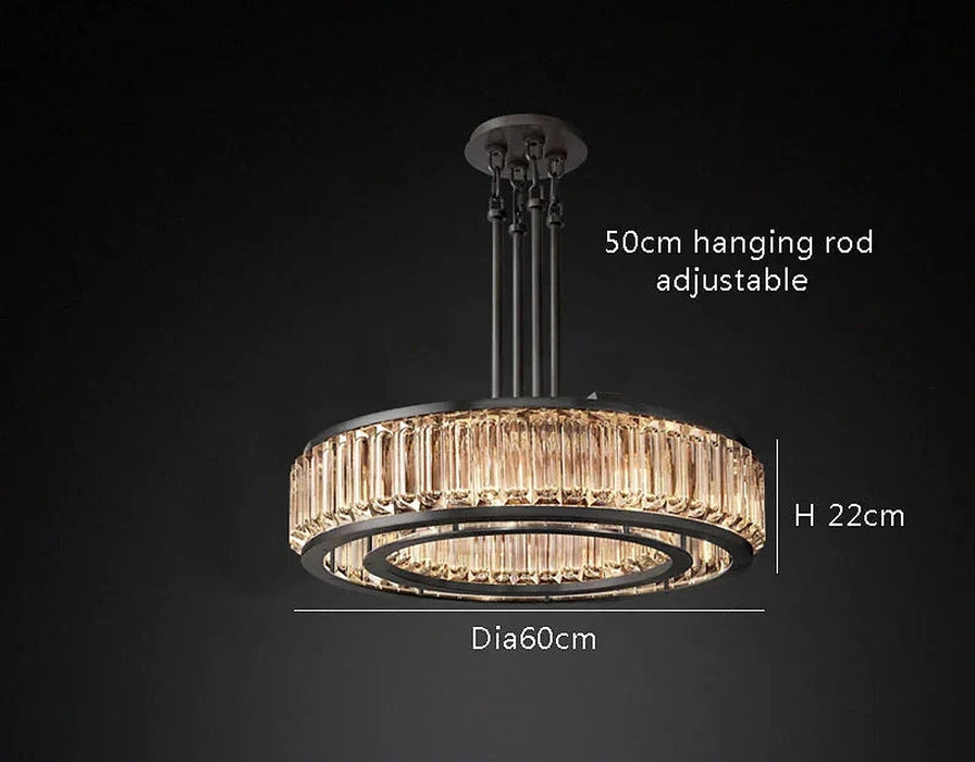 Romano Crystal Modern Chandelier-DWHOME