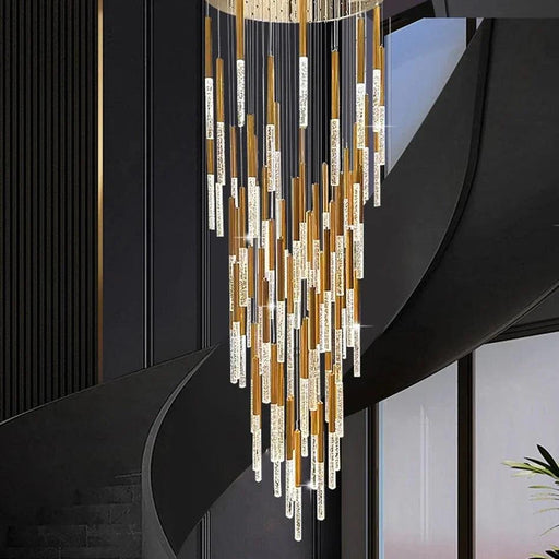 Modern Ceiling LED Duplex Chandelier-DWHOME