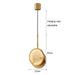 Modern Marble & Brass Light Fixture - DWHOME