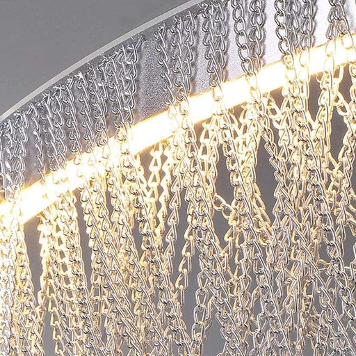 Cadena Tassel Modern Ring Chandelier-DWHOME