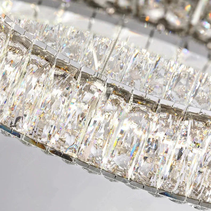 Bacci Crystal Modern Chandelier-DWHOME