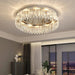 Gio Flush Mount Crystal Ceiling Light-DWHOME