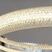 Bergamo 3-Ring Crystal Chandelier - DWHOME