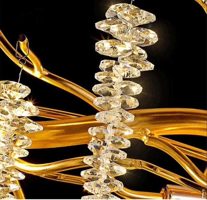 Albero Crystal Chandelier-DWHOME