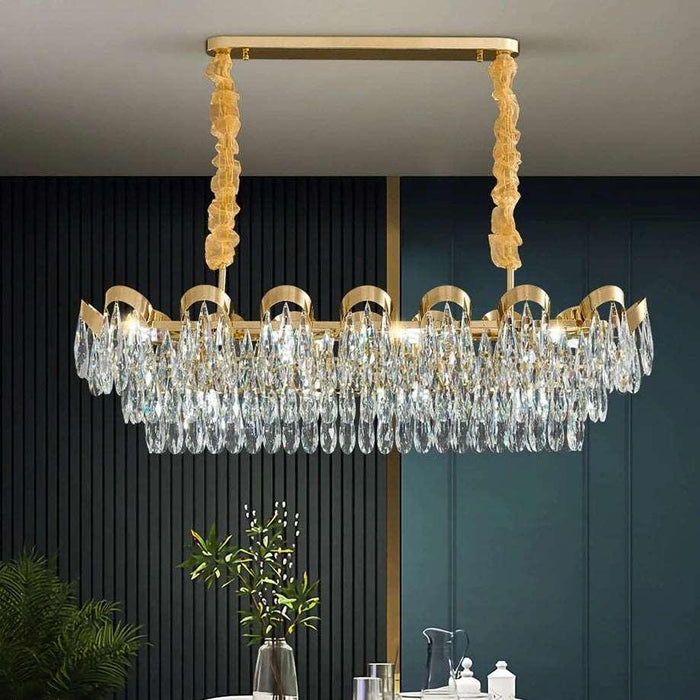 Andria Crystal Dining Room Chandelier - DWHOME