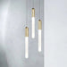 Villa Forci Duplex Staircase Foyer Chandelier, Gold-DWHOME