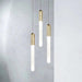 Villa Forci Duplex Staircase Foyer Chandelier, Gold - DWHOME