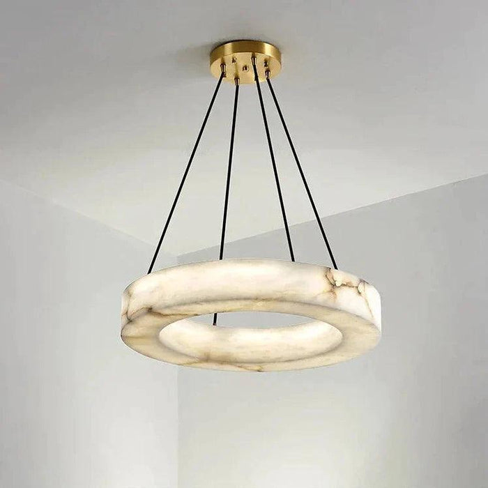Natural Marble Modern Chandelier - DWHOME