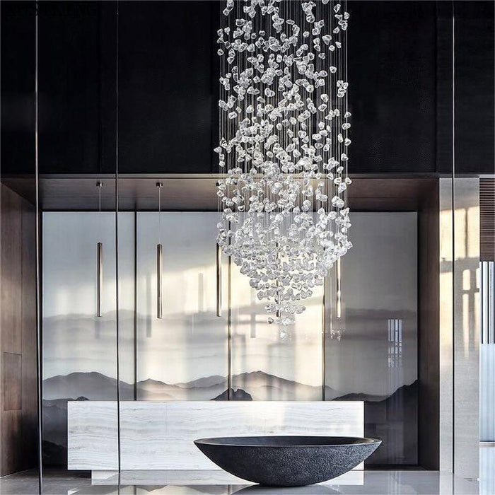 "Pendentif Multi-Cristal Duplex DWHOME"
