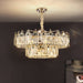 Veneto Two Tear Modern Crystal Chandelier-DWHOME