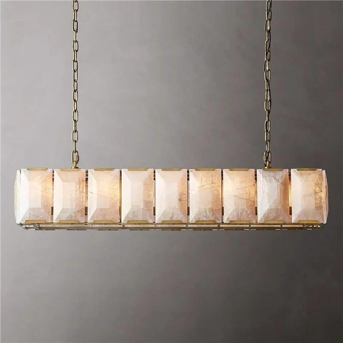 Villano Calcite Crystal Dining Room Chandelier - DWHOME
