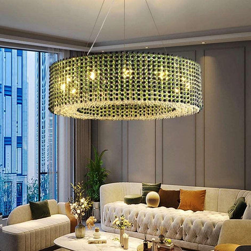 Alleri Crystal Beads Luxury Chandelier-DWHOME