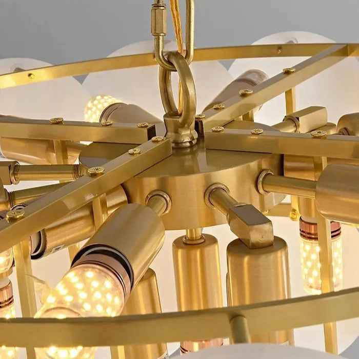 Bordwell Marble Chandelier-DWHOME