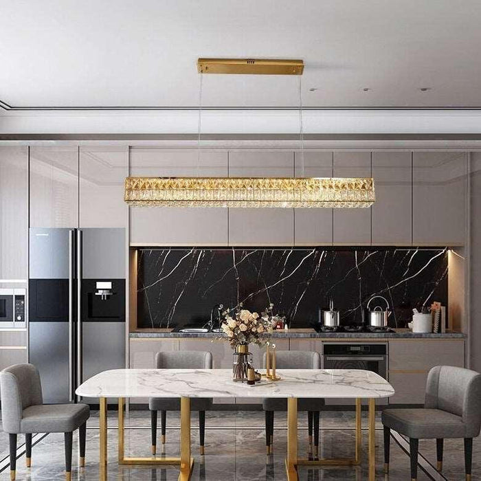 Bacci Crystal Dining Room Chandelier - DWHOME