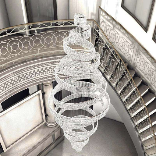 Alleri Crystal Foyer Chandelier-DWHOME