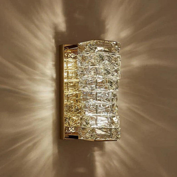 Bacci Crystal Wall Sconces - DWHOME