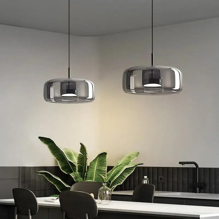 Modern Glass Pendant Light luxury Chandelier Deco Nordic Led Hanging Light Fixtures Bedroom Modern Luminaire Suspension lamp - DWHOME