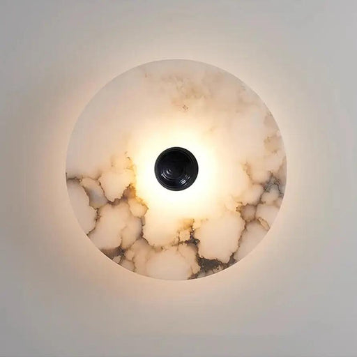 Moonshade Natural Marble Wall Sconce-DWHOME