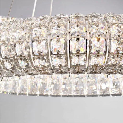 Bacci Crystal Modern Chandelier-DWHOME