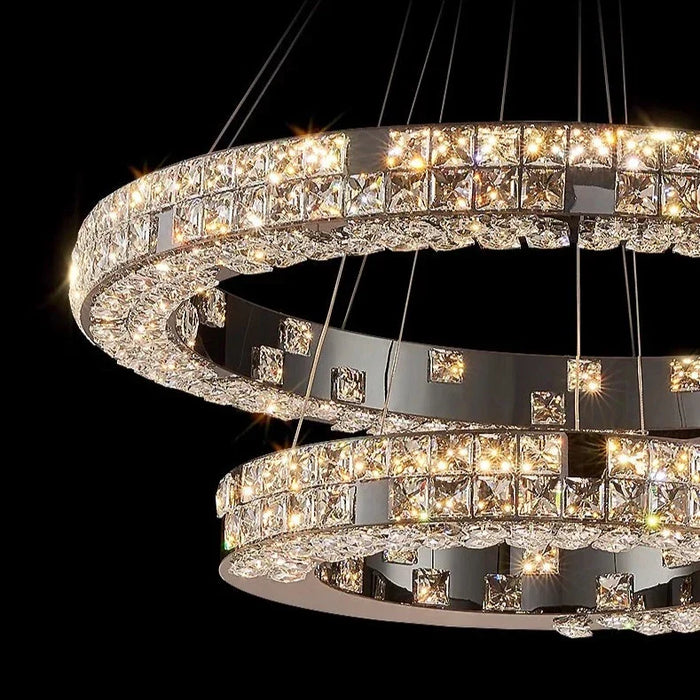 Bacci Ring Modern Chandelier-DWHOME