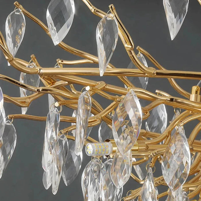 Albero Collection Crystal Chandelier-DWHOME