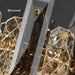 Lazzo Crystal Ceiling Chandelier-DWHOME