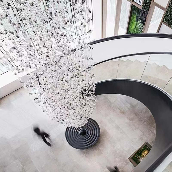 "Pendentif Multi-Cristal Duplex DWHOME"