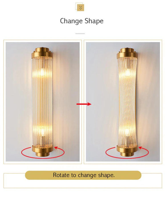 Palermo 24" Copper 2-Light Wall Sconce - DWHOME