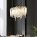 Cadena Chain Tassel Dining Room Chandelier-DWHOME