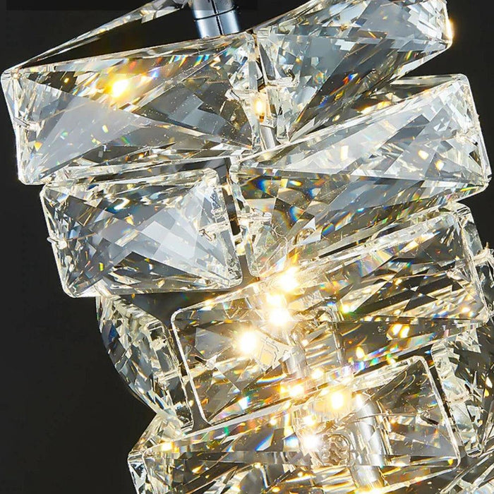 Bacci Crystal Pendant Light Fixture - DWHOME