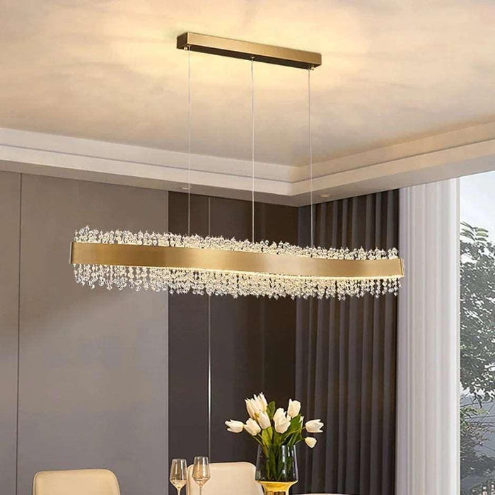 Capri Crystal Dining Room Chandelier - DWHOME