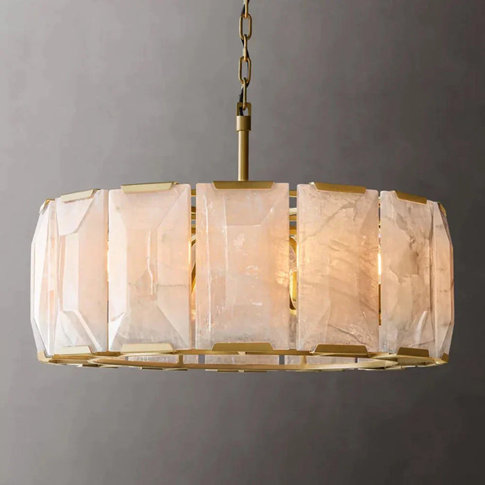 Villano Calcite Crystal Chandelier-DWHOME