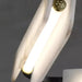 35" Natural Marble Modern Chandelier - DWHOME