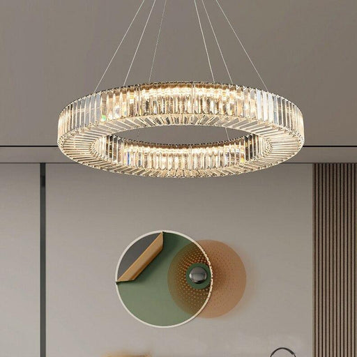 Azali Crystal Ceiling Light-DWHOME