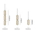 Modern Minimalist LED Pendant Light Fixture-DWHOME