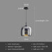 Modern Glass Pendant Light luxury Chandelier Deco Nordic Led Hanging Light Fixtures Bedroom Modern Luminaire Suspension lamp - DWHOME