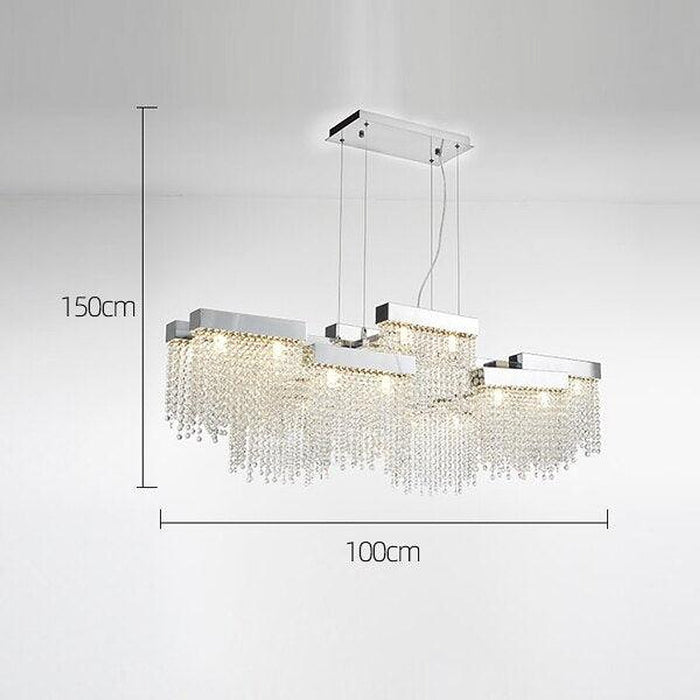 Alleri Crystal Dining Room Chandelier-DWHOME