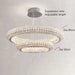 Bacci Crystal Modern Chandelier-DWHOME