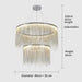 Cadena 2-Tier Modern Chandelier - DWHOME