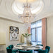 French Empire Crystal Chandelier-DWHOME