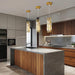 Crystal Pendant Light For Kitchen Island - DWHOME