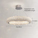Bacci Crystal Modern Chandelier-DWHOME