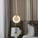 Moonshade Natural Marble Kitchen Island Light Fixture - DWHOME