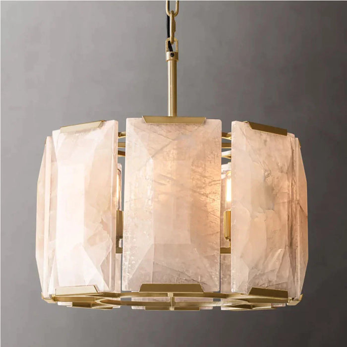 Villano Calcite Crystal Chandelier-DWHOME