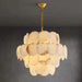 Moonshade Natural Marble Modern Chandelier-DWHOME