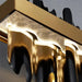 Nera Brass Wall Sconce - DWHOME