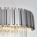 Gio 2-Tier Polished Chrome Crystal Chandelier-DWHOME