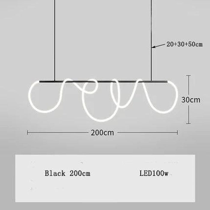 Nordic Postmodern Luxury Bar Light-DWHOME