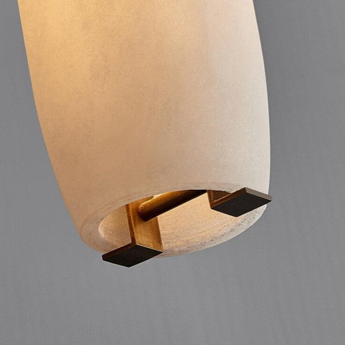 Moonshade Natural Marble Pendant Light-DWHOME